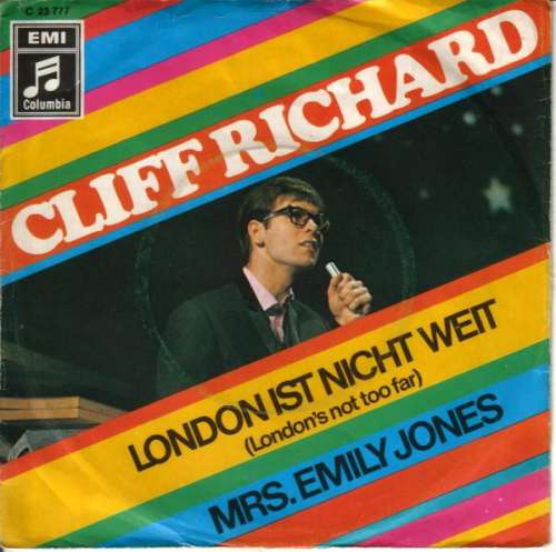 Cover Cliff Richard - London Ist Nicht Weit (London's Not Too Far) / Mrs. Emily Jones (7, Single) Schallplatten Ankauf
