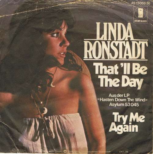 Cover Linda Ronstadt - That'll Be The Day (7, Single) Schallplatten Ankauf