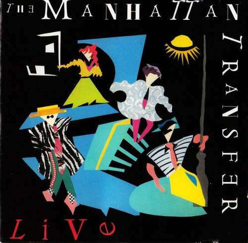 Cover The Manhattan Transfer - Live (LP, Album) Schallplatten Ankauf