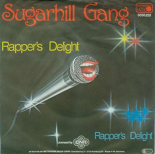 Cover Sugarhill Gang - Rapper's Delight (7, Single) Schallplatten Ankauf