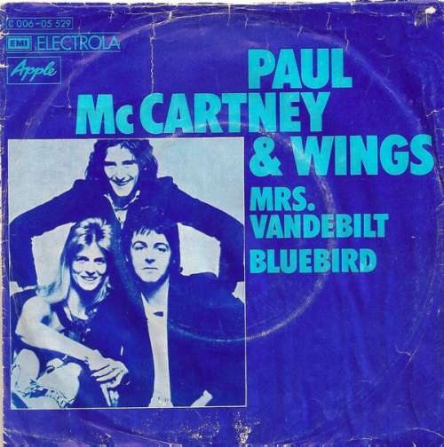 Cover Paul McCartney & Wings* - Mrs. Vandebilt / Bluebird (7, Single) Schallplatten Ankauf
