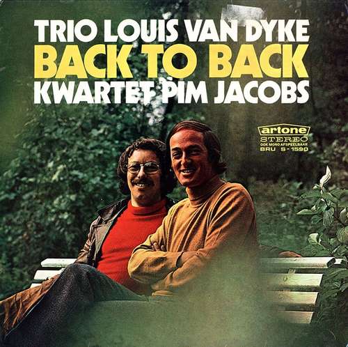 Cover Trio Louis Van Dyke* And Kwartet Pim Jacobs - Back To Back (LP) Schallplatten Ankauf