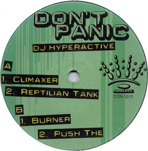 Cover DJ Hyperactive - Don't Panic (12) Schallplatten Ankauf
