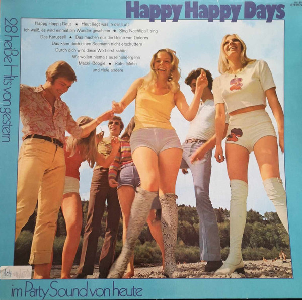 Cover Orchester Ferdy Klein - Happy Happy Days (LP, Club) Schallplatten Ankauf