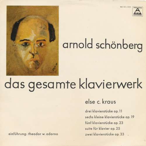 Cover Arnold Schönberg*, Else C. Kraus - Das Gesamte Klavierwerk (LP, Mono) Schallplatten Ankauf