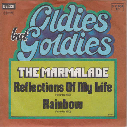 Cover The Marmalade - Reflections Of My Life / Rainbow (7, Single) Schallplatten Ankauf