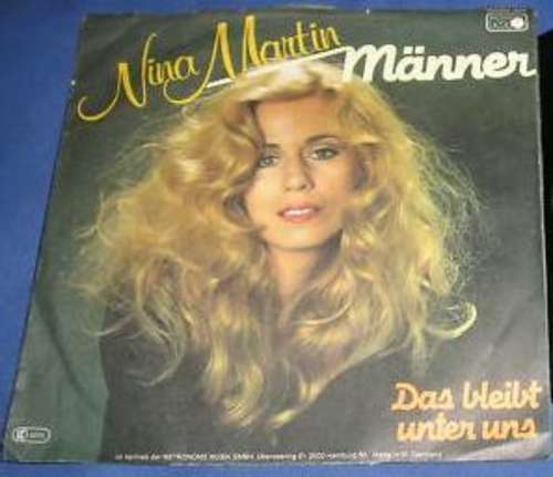 Cover Nina Martin - Männer (7, Single) Schallplatten Ankauf