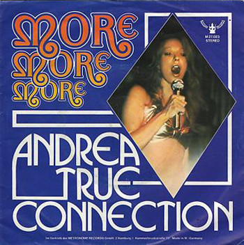 Cover Andrea True Connection - More More More (7, Single) Schallplatten Ankauf