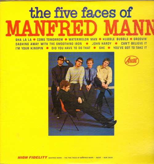 Cover The Five Faces Of Manfred Mann Schallplatten Ankauf
