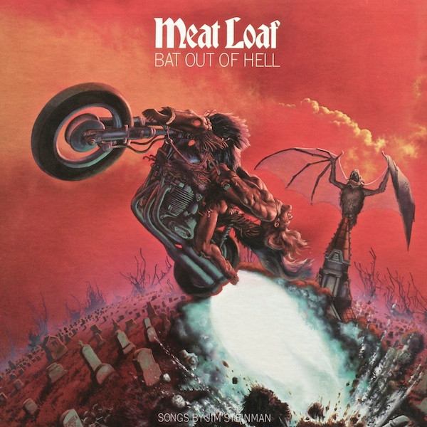 Cover Meat Loaf - Bat Out Of Hell (LP, Album, RE, Pit) Schallplatten Ankauf