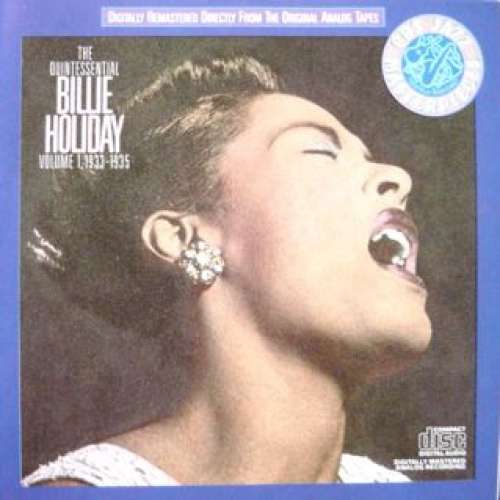 Cover Billie Holiday - The Quintessential Billie Holiday Volume 1, 1933-1935 (CD, Comp, Mono, RM) Schallplatten Ankauf