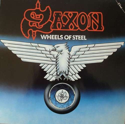 Cover Saxon - Wheels Of Steel (LP, Album, RE) Schallplatten Ankauf