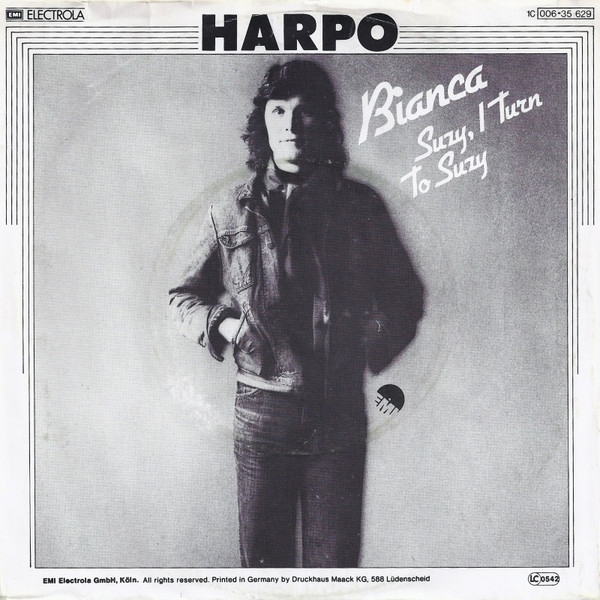 Cover Harpo - Bianca (7, Single) Schallplatten Ankauf