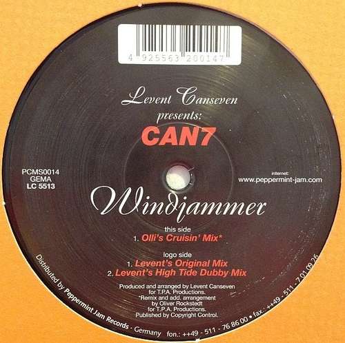 Cover Can 7 - Windjammer (12) Schallplatten Ankauf