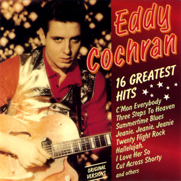Cover Eddy Cochran* - 16 Greatest Hits (CD, Comp) Schallplatten Ankauf