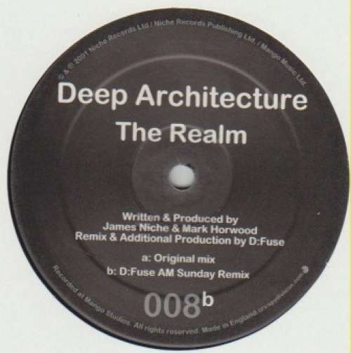 Cover Deep Architecture - The Realm (12) Schallplatten Ankauf