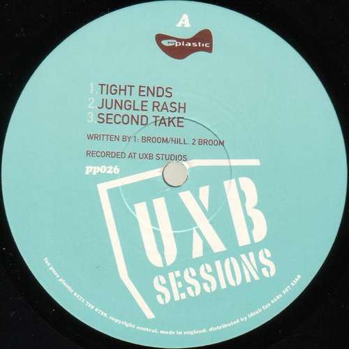 Cover Mark Broom - UXB Sessions (12) Schallplatten Ankauf