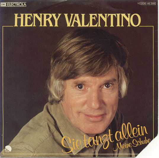 Cover Henry Valentino - Sie Tanzt Allein (7, Single) Schallplatten Ankauf
