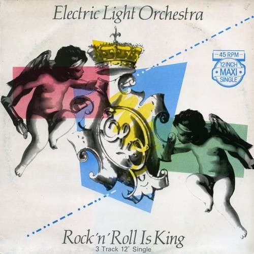 Cover Electric Light Orchestra - Rock 'N' Roll Is King (12, Maxi) Schallplatten Ankauf