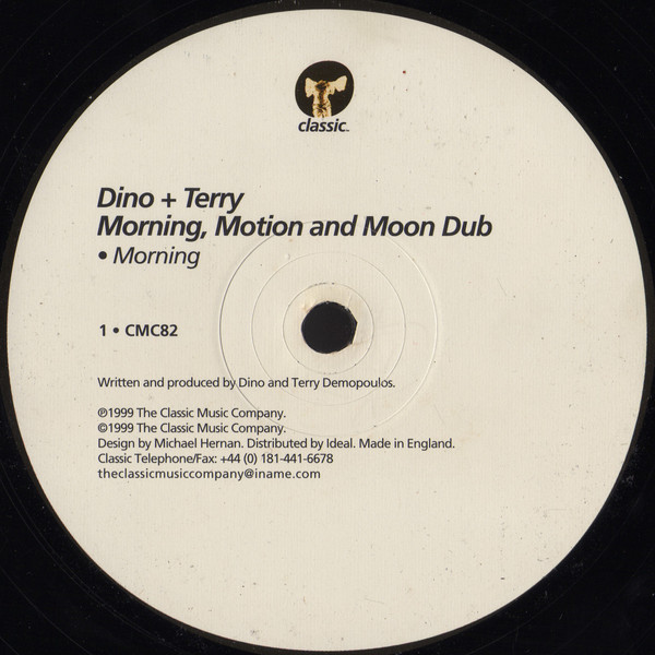 Cover Dino + Terry* - Morning, Motion And Moon Dub (12) Schallplatten Ankauf