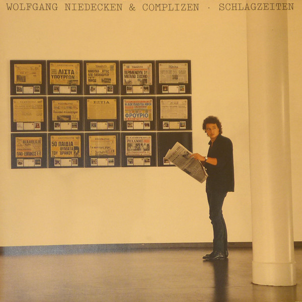 Cover Wolfgang Niedecken & Complizen - Schlagzeiten (LP, Album, Club) Schallplatten Ankauf