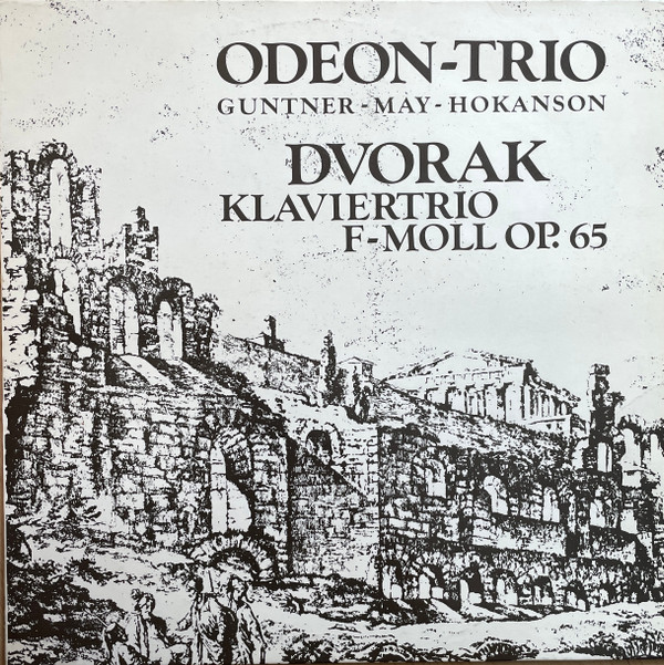 Cover Dvorak* - Odeon-Trio* - Guntner* - May* - Hokanson* - Klaviertrio F-Moll OP. 65 (LP, Album) Schallplatten Ankauf