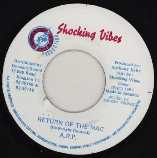 Cover A.R.P. (2) - Return Of The Mac (7) Schallplatten Ankauf