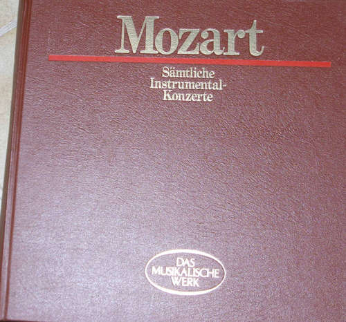 Cover Mozart* - Sämtliche Instrumental-Konzerte (23xLP, Comp + Box) Schallplatten Ankauf