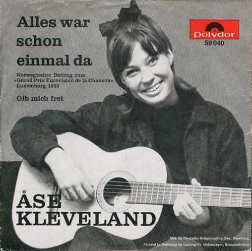 Cover Åse Kleveland - Alles War Schon Einmal Da (7, Single) Schallplatten Ankauf