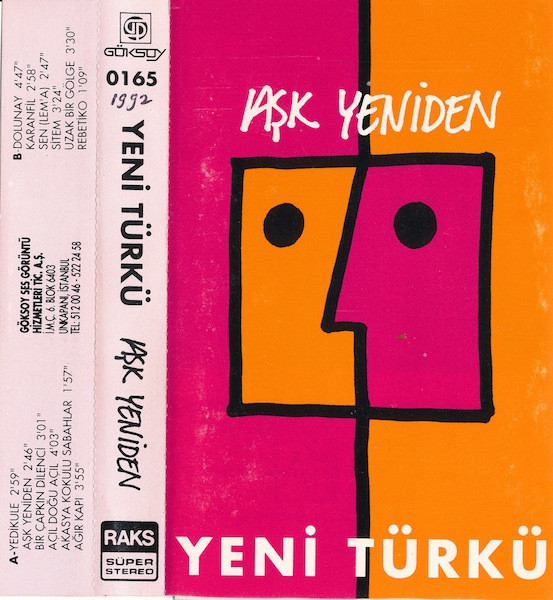 Cover Yeni Türkü - Aşk Yeniden (Cass, Album) Schallplatten Ankauf