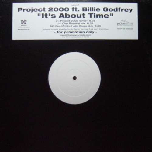 Bild Project 2000 Ft. Billie Godfrey - It's About Time (12, Promo, W/Lbl, gen) Schallplatten Ankauf