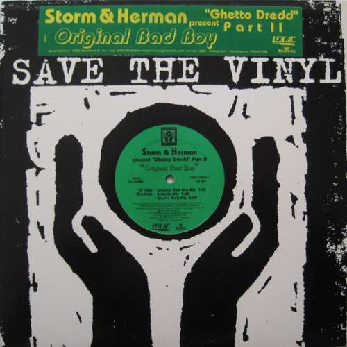 Cover Storm & Herman - Ghetto Dredd Part II (12) Schallplatten Ankauf