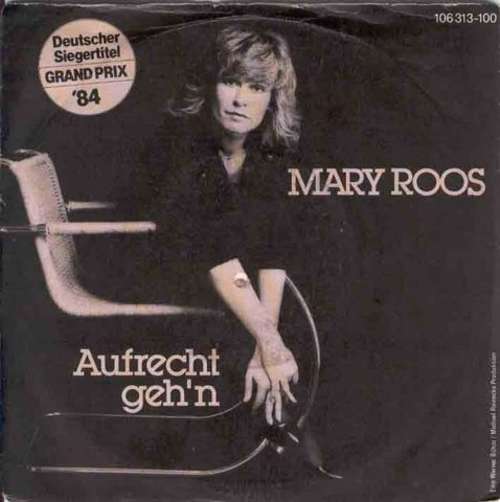 Cover Mary Roos - Aufrecht Geh'n (7, Single) Schallplatten Ankauf