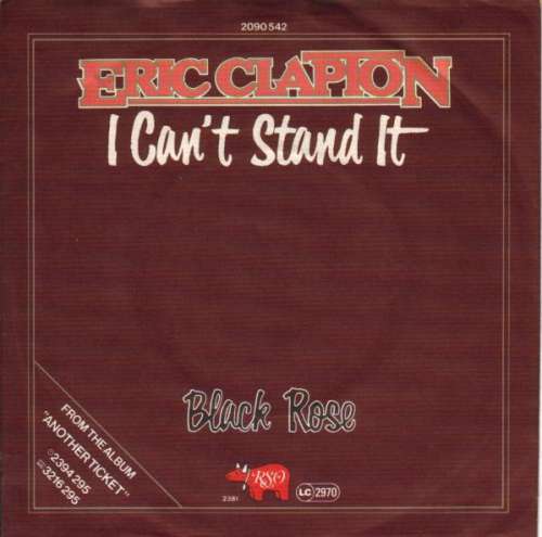 Cover Eric Clapton - I Can't Stand It (7, Single) Schallplatten Ankauf