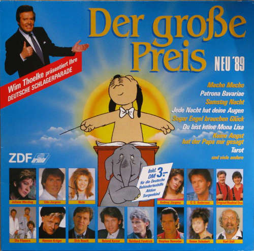 Cover Various - Der Große Preis • Wim Thoelke Präsentiert Ihre Deutsche Schlagerparade • Neu '89 (LP, Comp) Schallplatten Ankauf