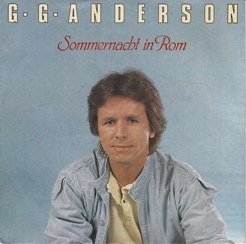 Cover G.G. Anderson - Sommernacht In Rom (7, Single) Schallplatten Ankauf