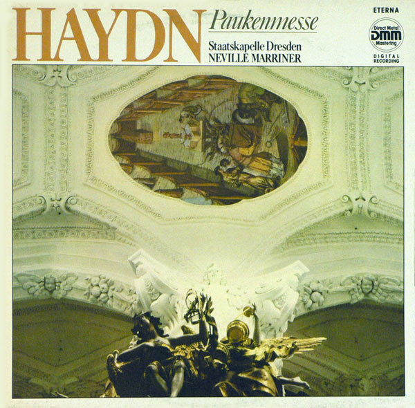 Bild Haydn*, Staatskapelle Dresden, Neville Marriner* - Paukenmesse (LP, DMM) Schallplatten Ankauf