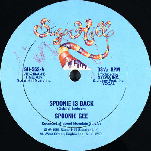 Cover Spoonie Gee - Spoonie Is Back (12) Schallplatten Ankauf