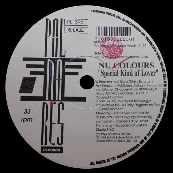 Cover Nu Colours - Special Kind Of Lover (2x12) Schallplatten Ankauf