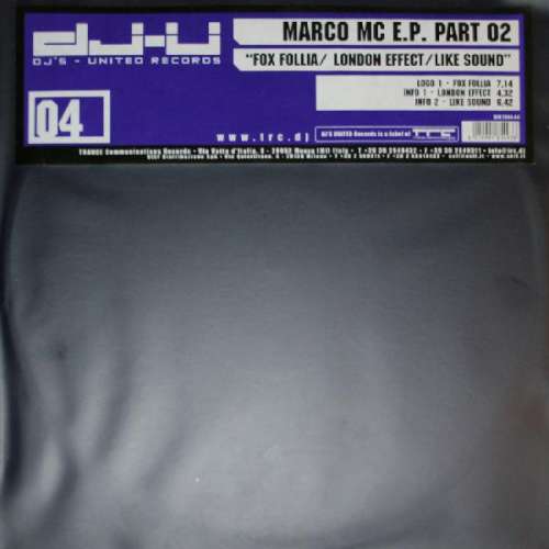 Cover Marco MC - E.P. Part 02 (12, EP) Schallplatten Ankauf