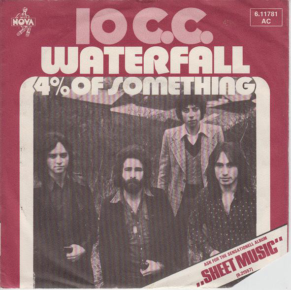 Cover 10 C.C.* - Waterfall (7, Single) Schallplatten Ankauf