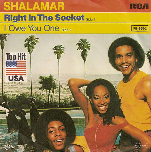 Cover Shalamar - Right In The Socket (7, Single) Schallplatten Ankauf