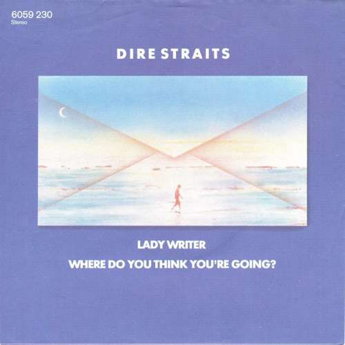 Cover Dire Straits - Lady Writer (7, Single) Schallplatten Ankauf