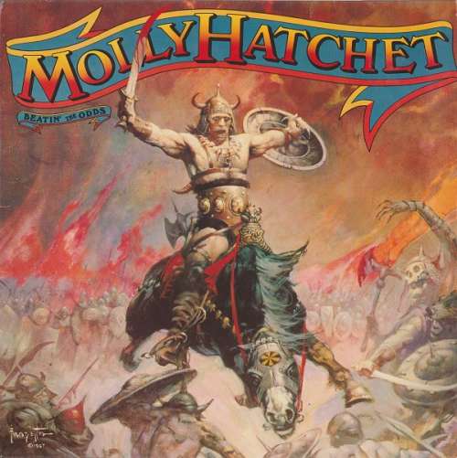 Cover Molly Hatchet - Beatin' The Odds (LP, Album) Schallplatten Ankauf