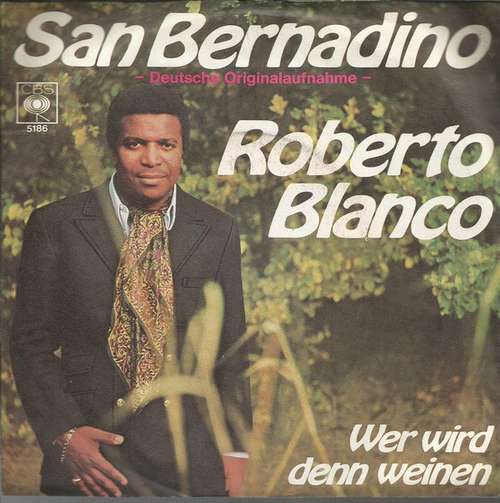 Cover Roberto Blanco - San Bernadino (7, Single) Schallplatten Ankauf