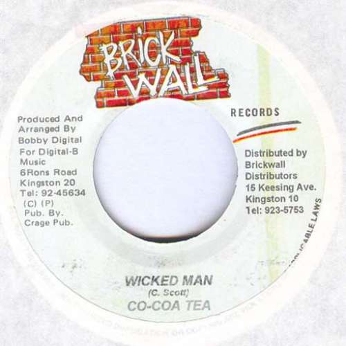 Cover Co-Coa Tea* - Wicked Man (7) Schallplatten Ankauf