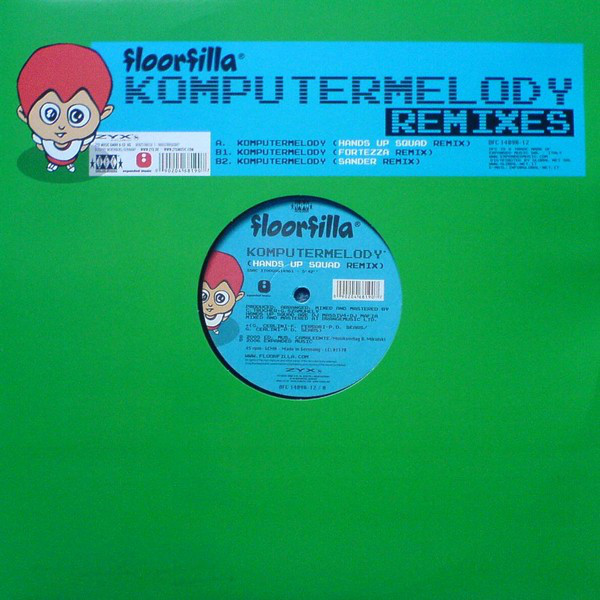 Cover Floorfilla - Komputermelody (Remixes) (12) Schallplatten Ankauf