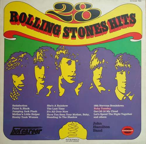 Cover John Hamilton Band - 28 Rolling Stones Hits (LP) Schallplatten Ankauf