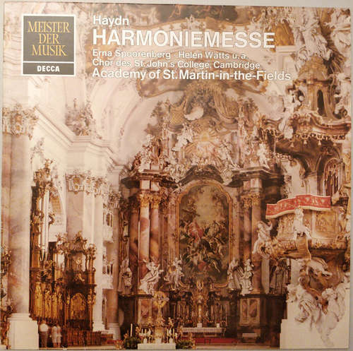 Bild Haydn* - Chor Des St. Johns College, Cambridge*, Academy Of St. Martin-in-the-Fields* - Harmoniemesse (LP, Album) Schallplatten Ankauf