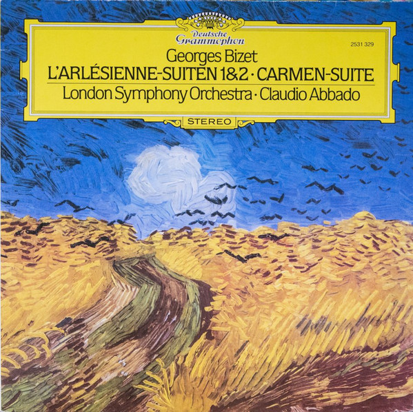 Cover Georges Bizet, Claudio Abbado, London Symphony Orchestra* - L' Arlésienne-Suiten 1&2, Carmen-Suite (LP) Schallplatten Ankauf